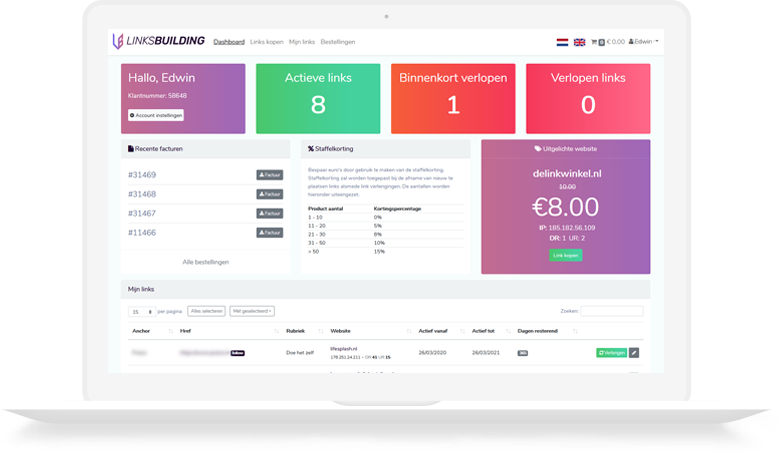 linkbuilding systeem